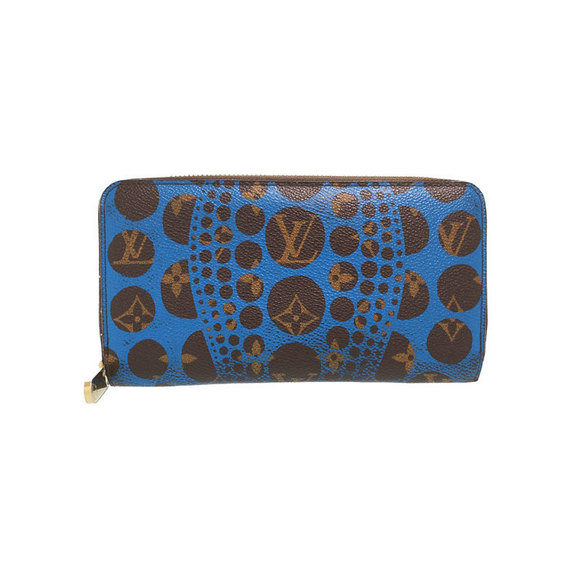 Louis Vuitton Monogram Zippy Wallet Long Pumpkin Dot - Picture 1 of 8